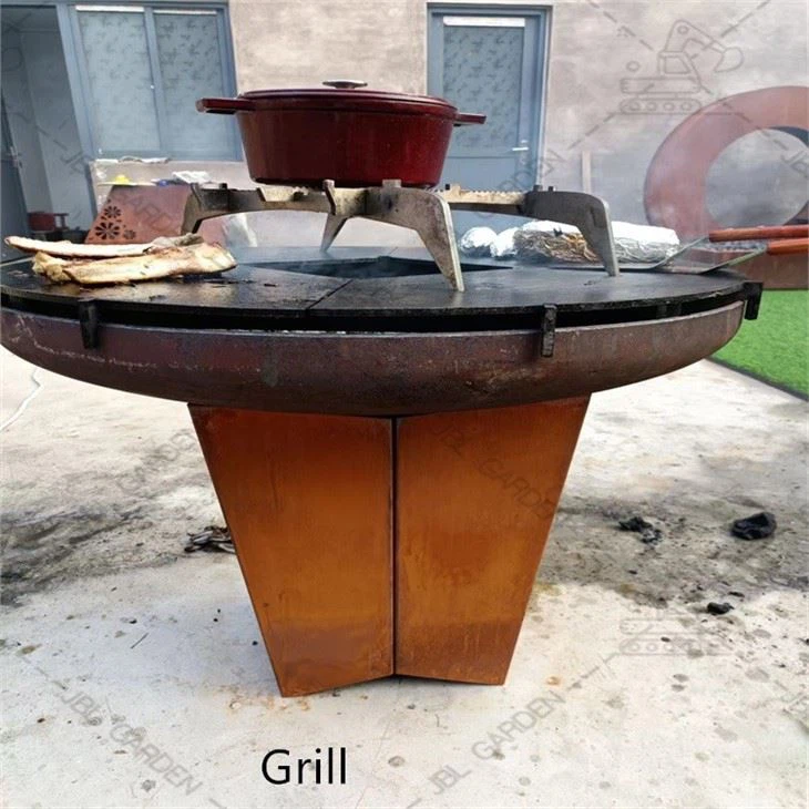 Bbq Grill And Fire Pit