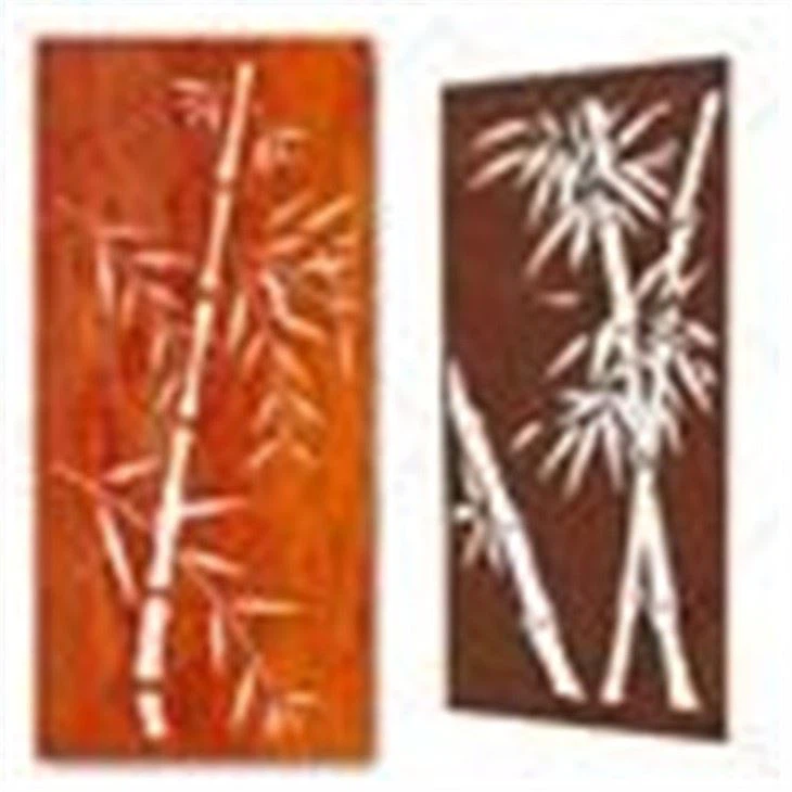 Laserski rezani Corten čelična zidna ograda