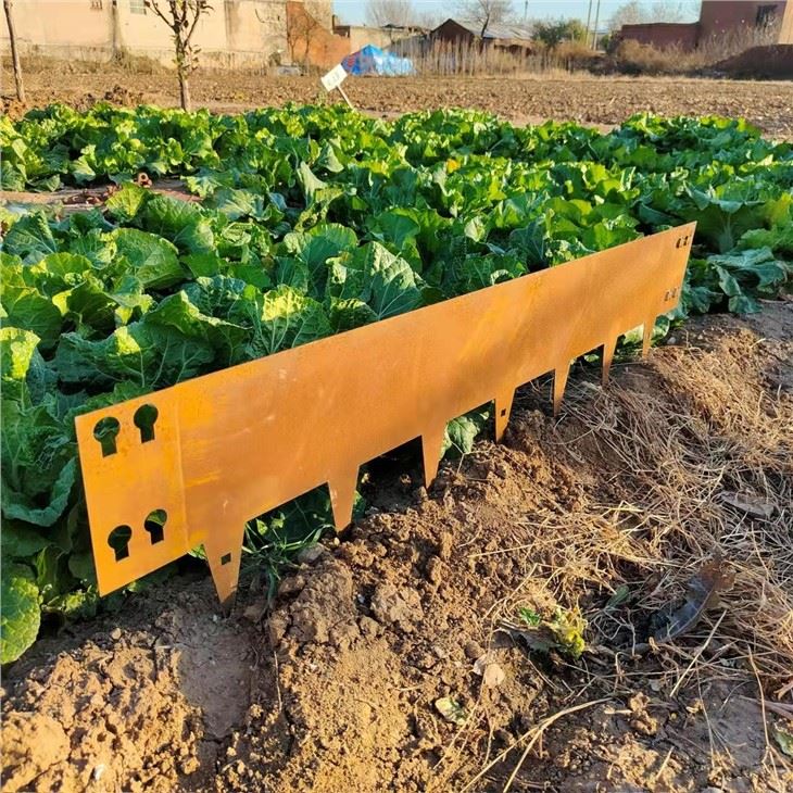 Metal Steel Garden Edging Folded