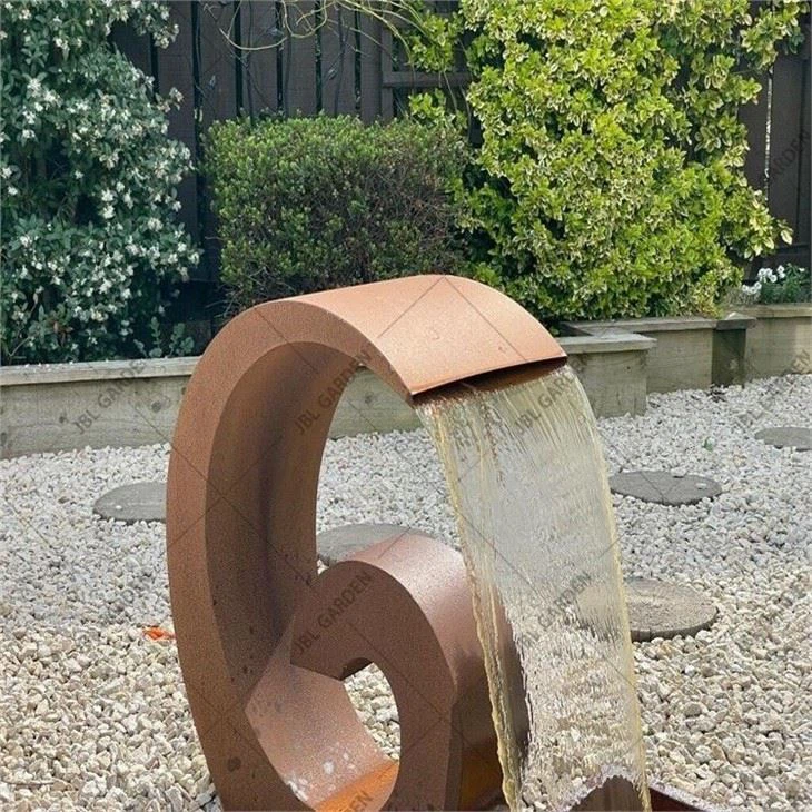 Metal Water Feature Garden Water Fountain