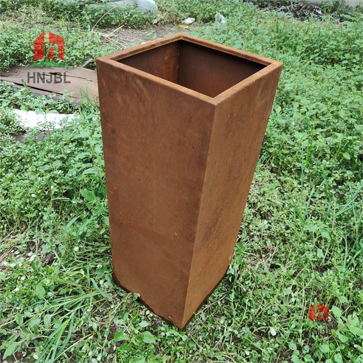 Moderna čelična kutija za sadnju - Heavy Duty CORTEN Steel