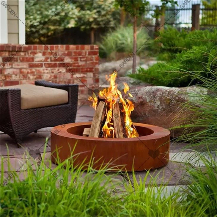Outdoor Fire Pit Metal Cover