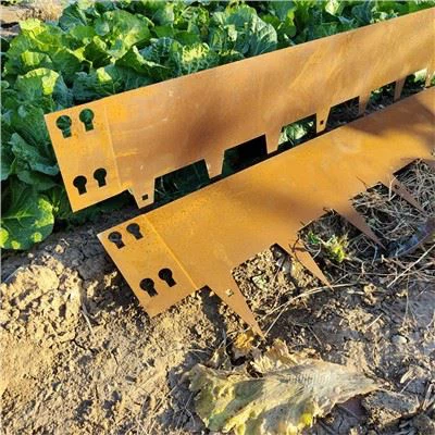 Pre-vremenski Corten Steel Edging sa zubima