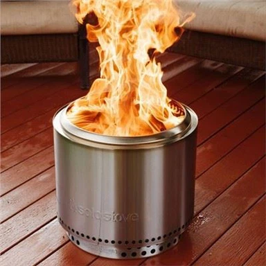 Bezdimna peć od nerđajućeg čelika Fire Pit
