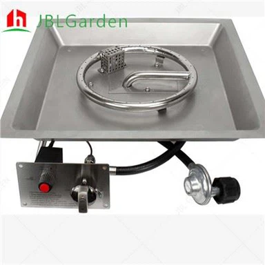 Square Fire Pit Gas