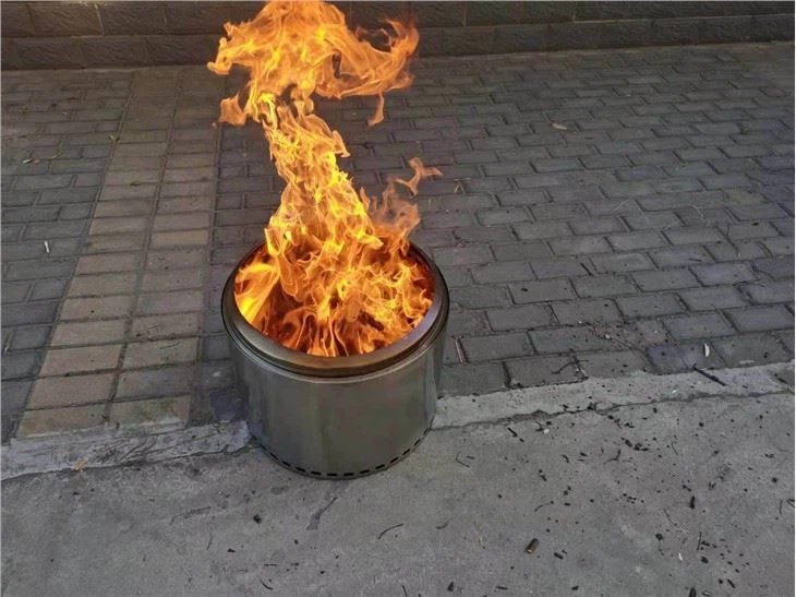 Smokeless Stove With Grill