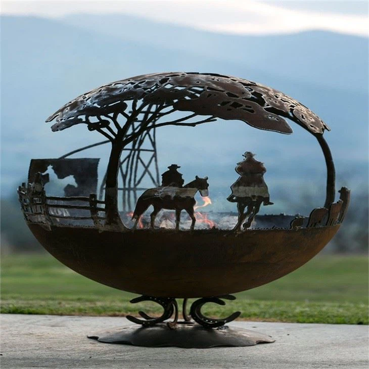 Steel Fire Ball