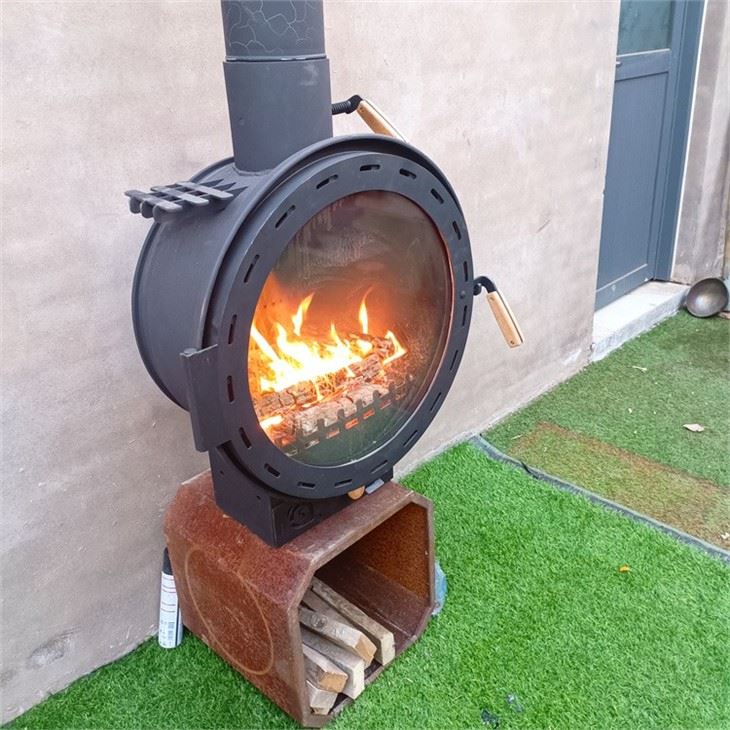 Fireplace With Chimney