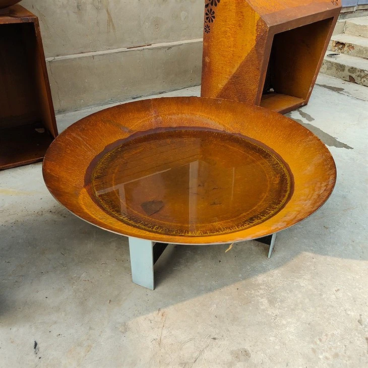 Corten Steel Fire Pit Fire Bowls factory