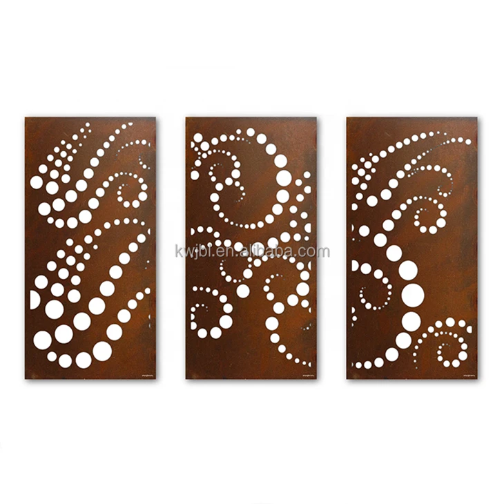 Aluminium Laser Cut Privacy Screen Panel