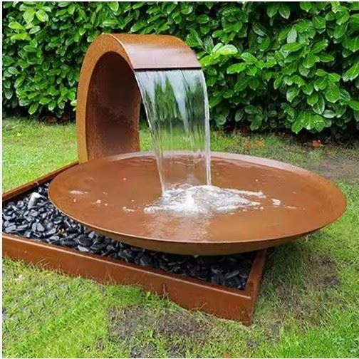 Factory High Quality Rusty Metal Water Fountain
