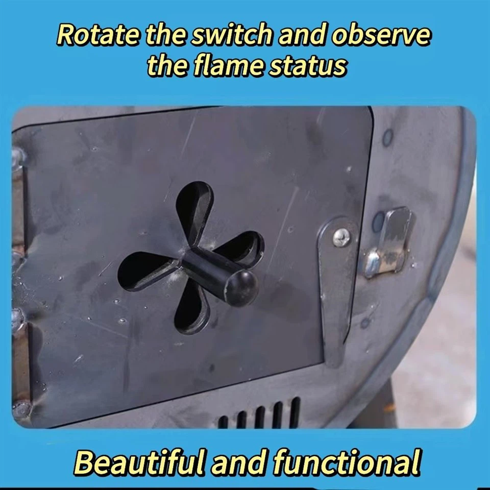 Outdoor Smokless Wood Cooking Stove