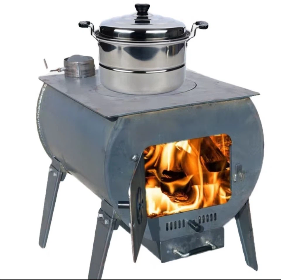 Outdoor Smokless Wood Cooking Stove