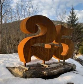 Corten čelični ukrasi