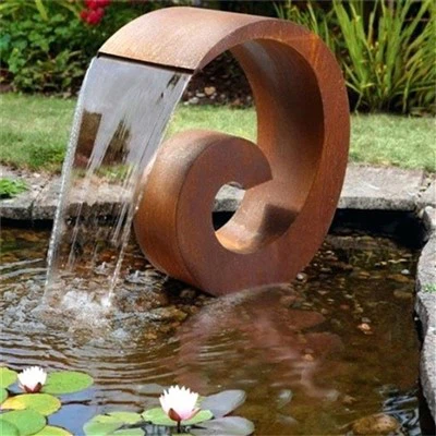 Garden Steel Rusty Waterfall